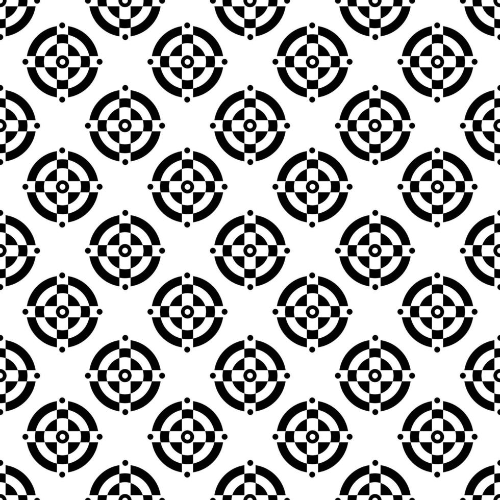 Military target pattern seamless vector