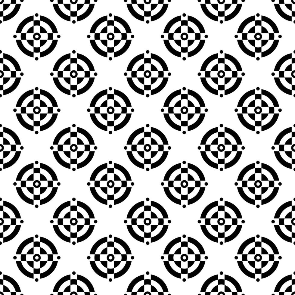 Military target pattern seamless vector