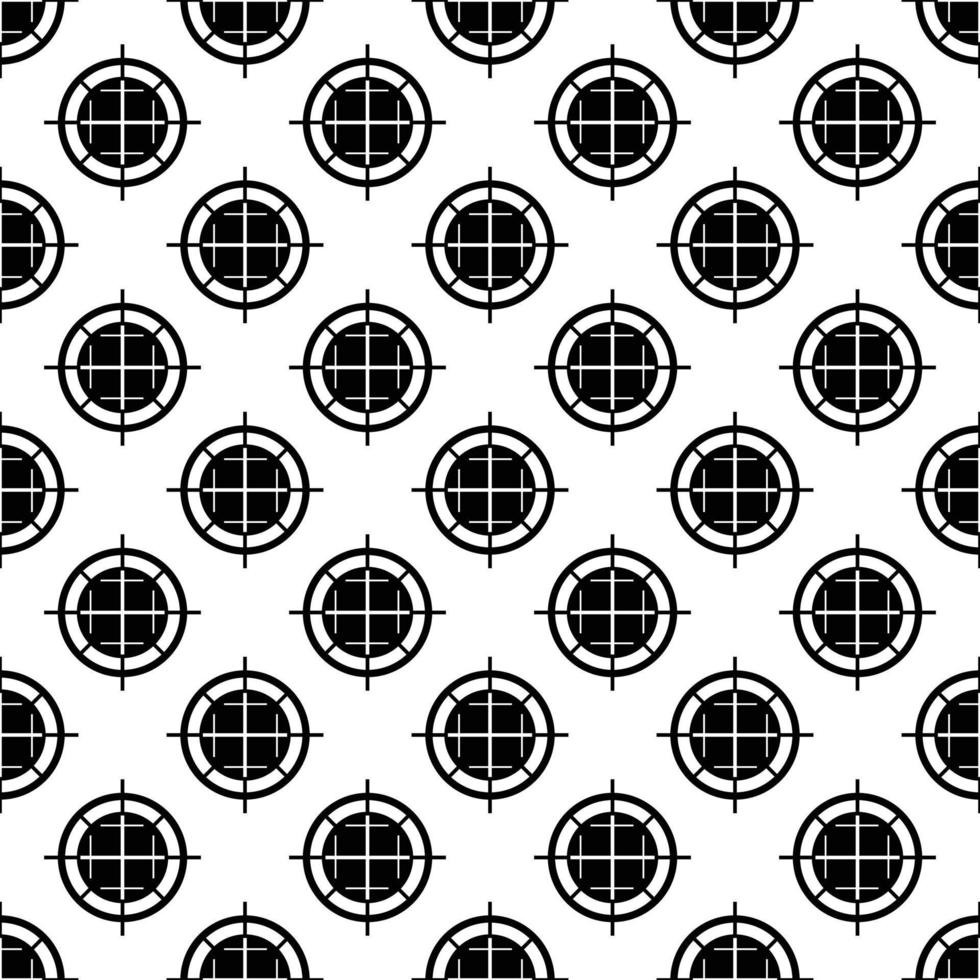 Sniper shooting pattern seamless vector