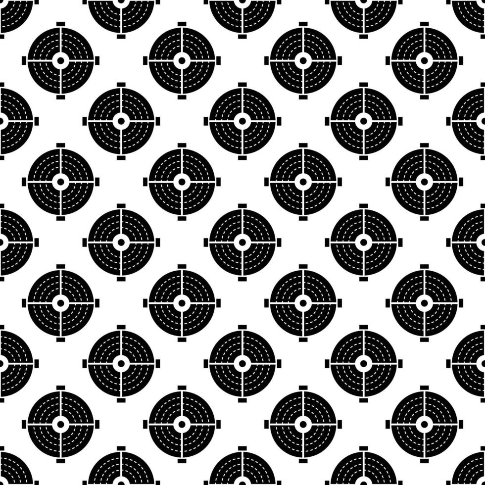 Target arch pattern seamless vector