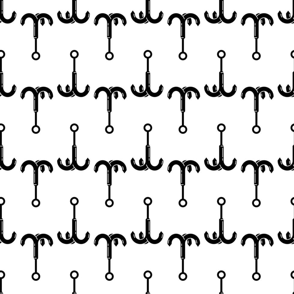 Hiking hook pattern seamless vector
