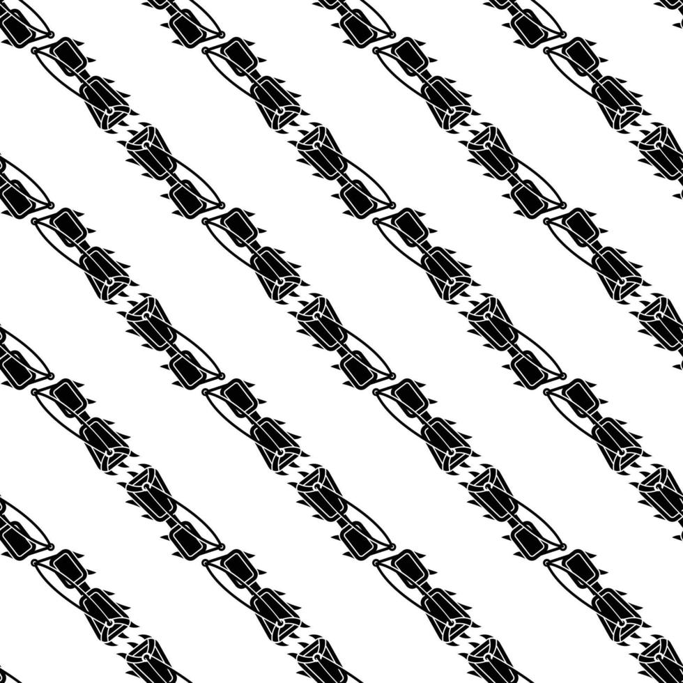 Hiking boot spike pattern seamless vector