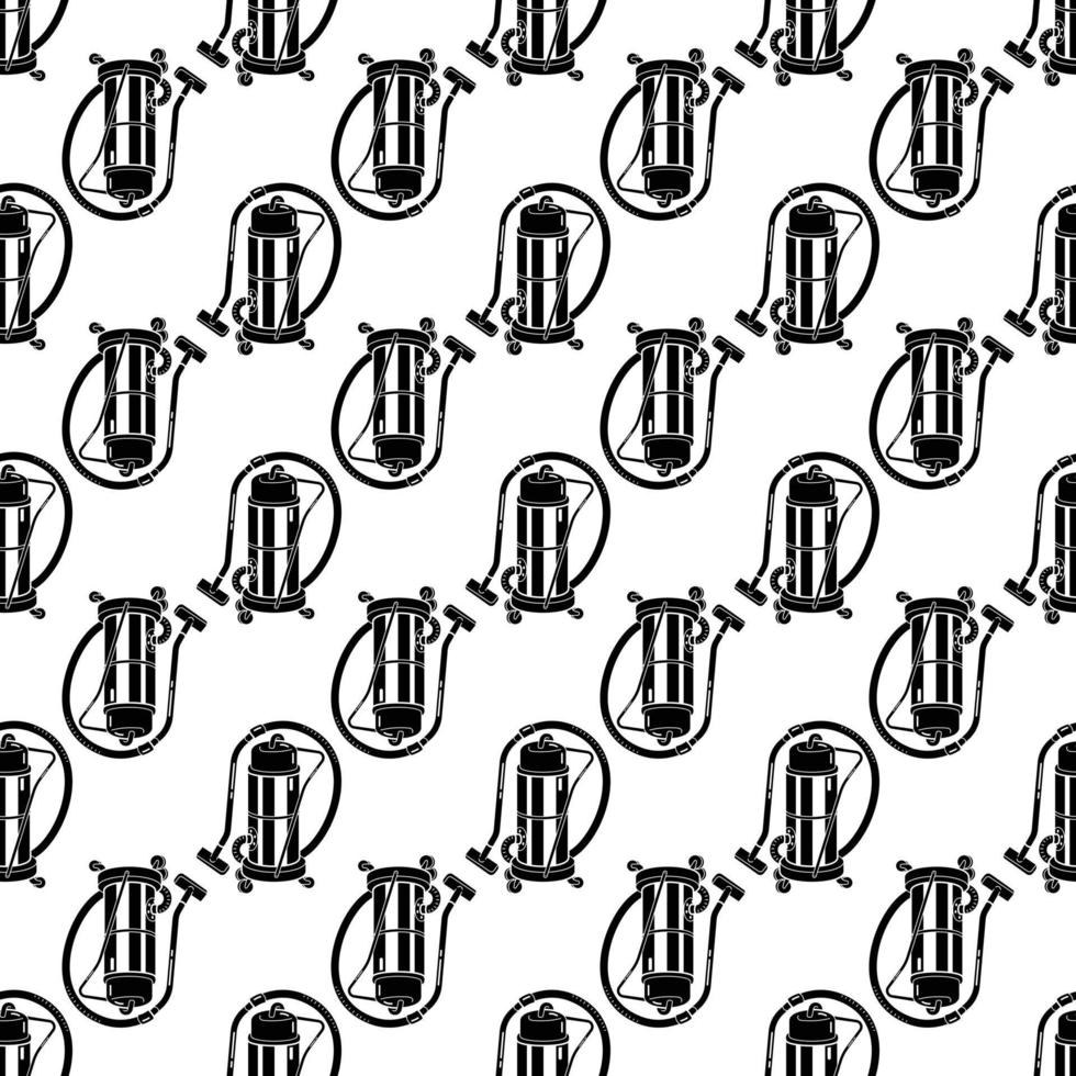 Big vacuum cleaner pattern seamless vector