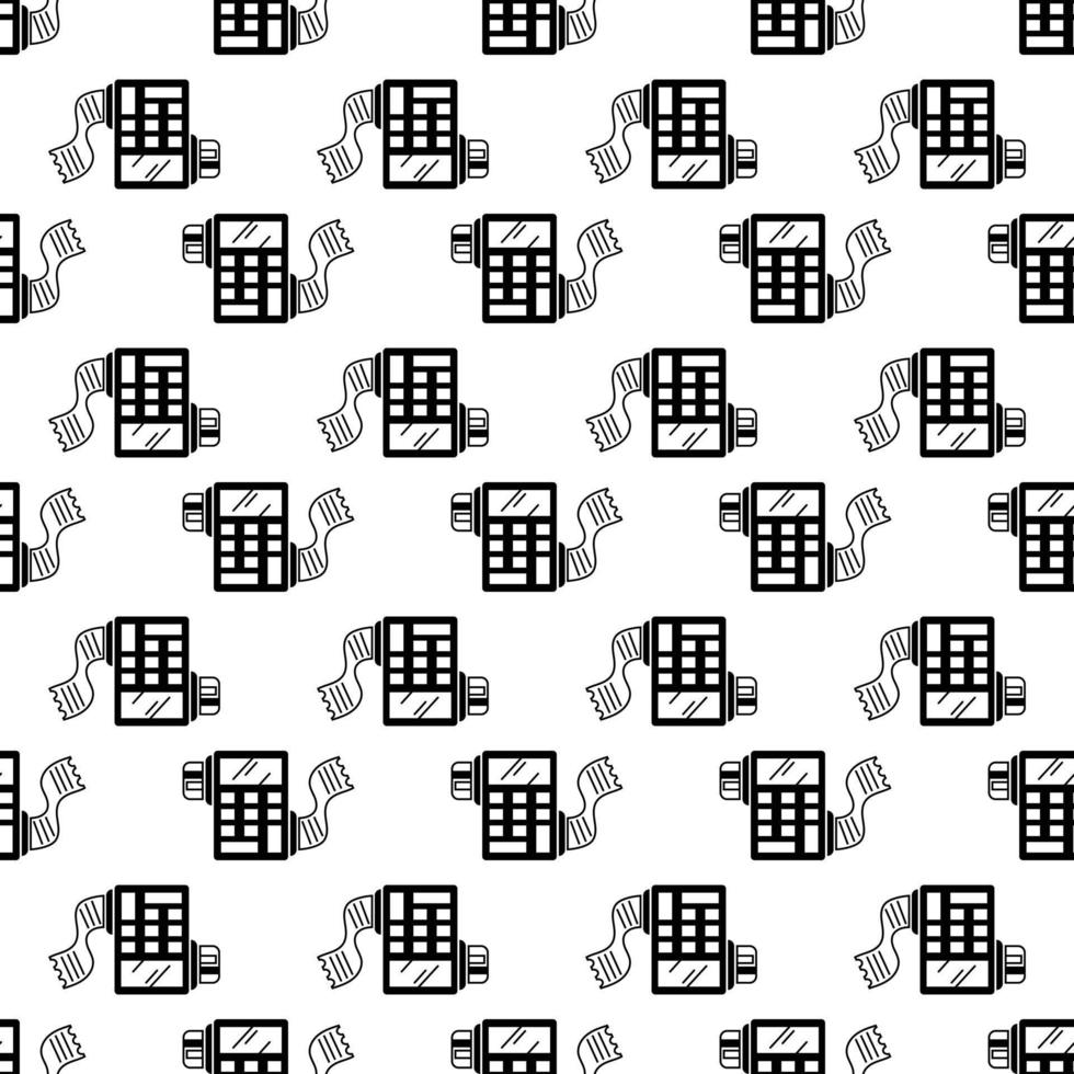 Payment machine pattern seamless vector