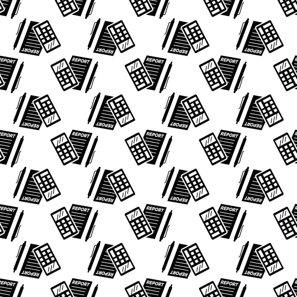 Finance report pattern seamless vector