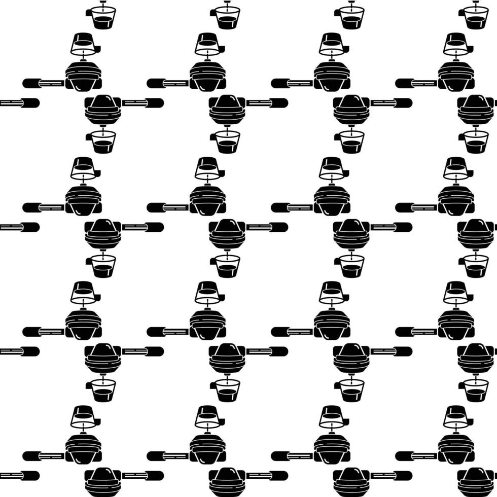 Espresso coffee maker pattern seamless vector