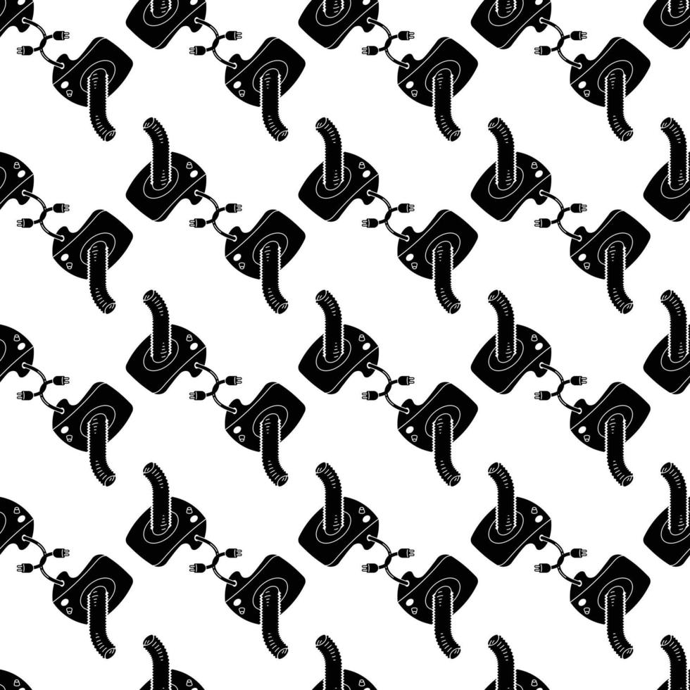 Small vacuum cleaner pattern seamless vector