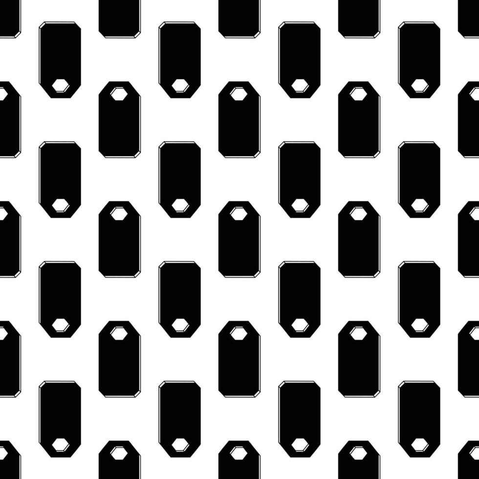 Privacy door tag pattern seamless vector