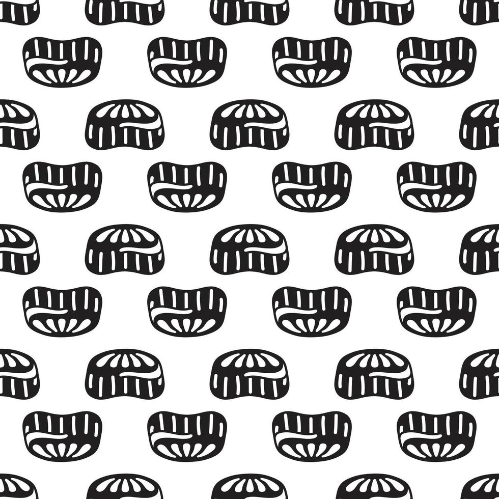 Candy jelly pattern seamless vector