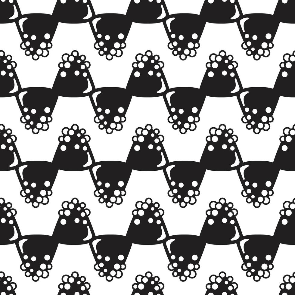 Choco truffle pattern seamless vector