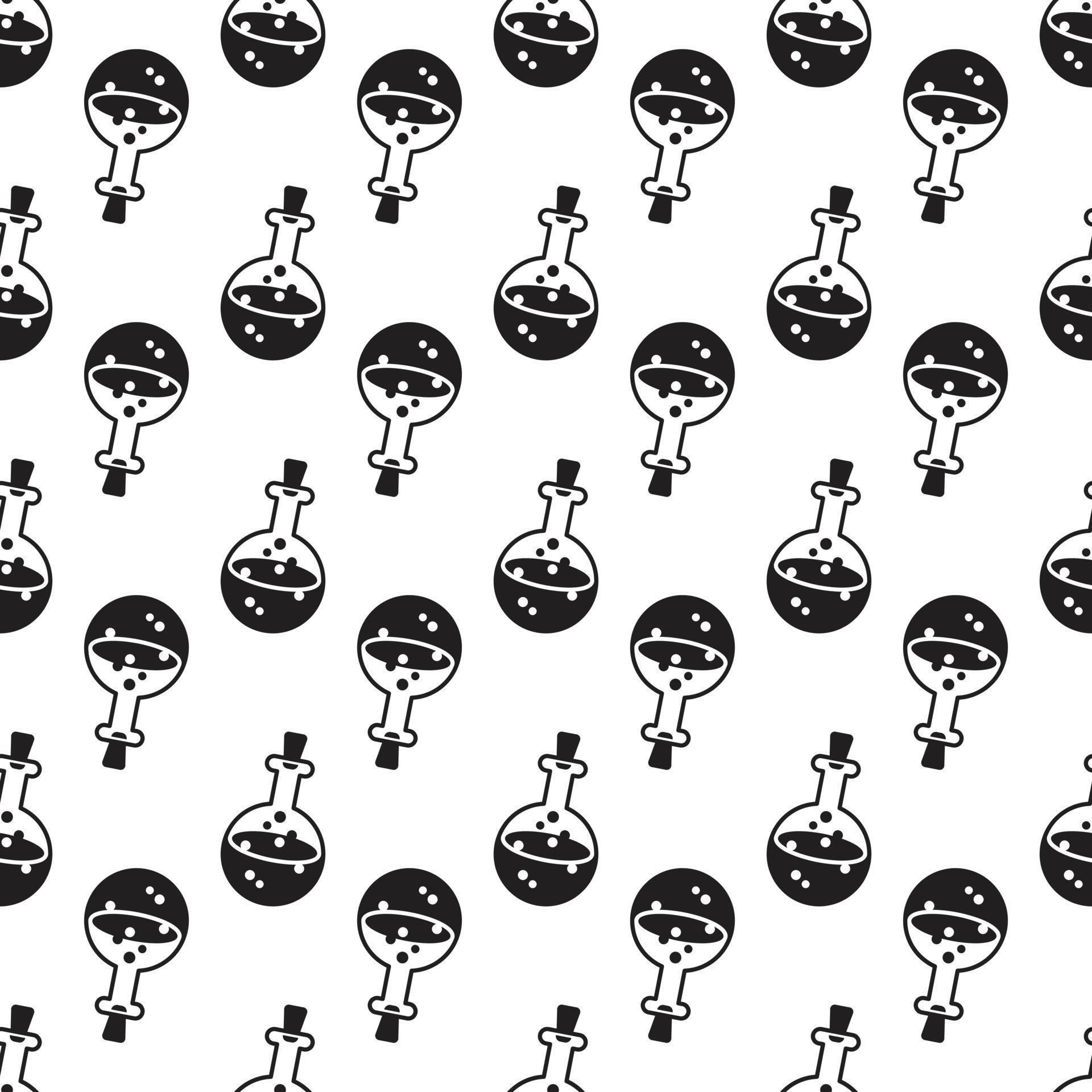 Magic potion pattern seamless vector 15881810 Vector Art at Vecteezy