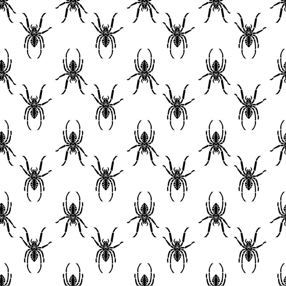 Cross spider pattern seamless vector