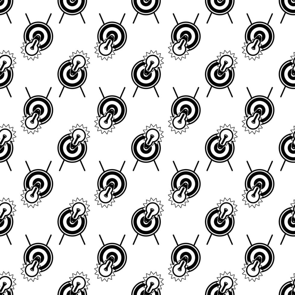 Bulb target pattern seamless vector