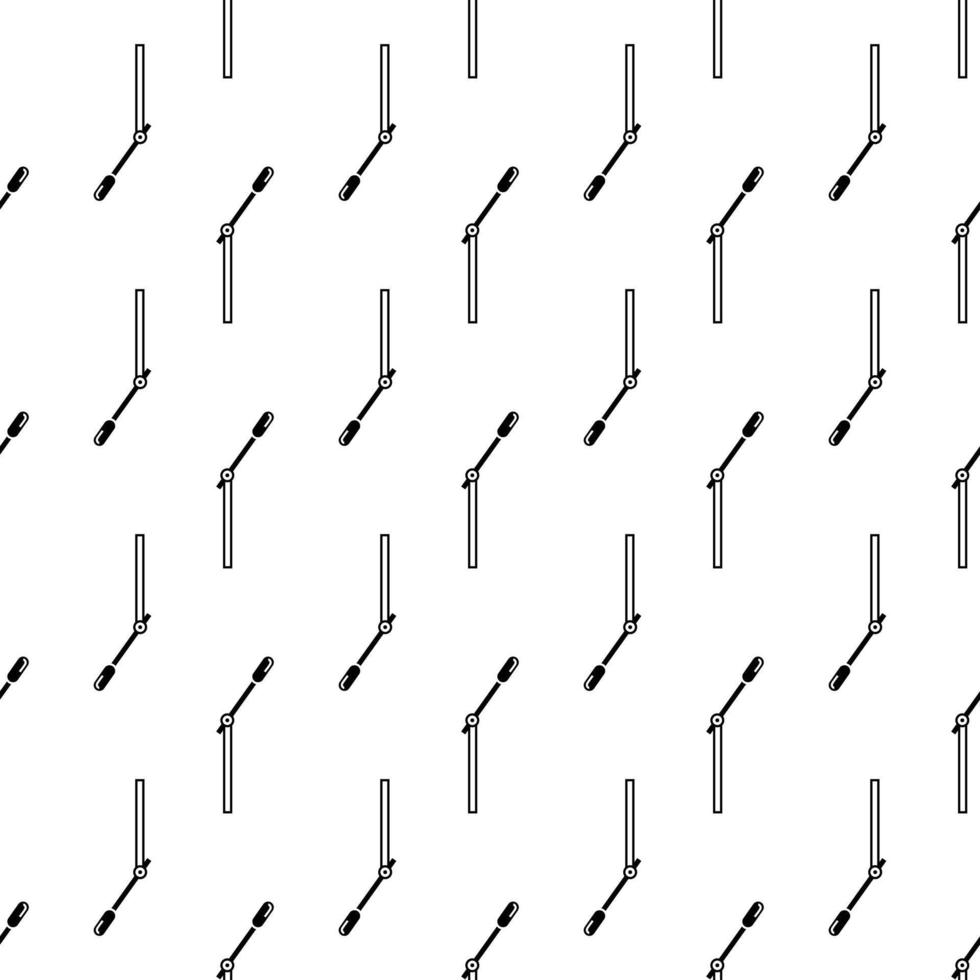 Microphone on stand pattern seamless vector