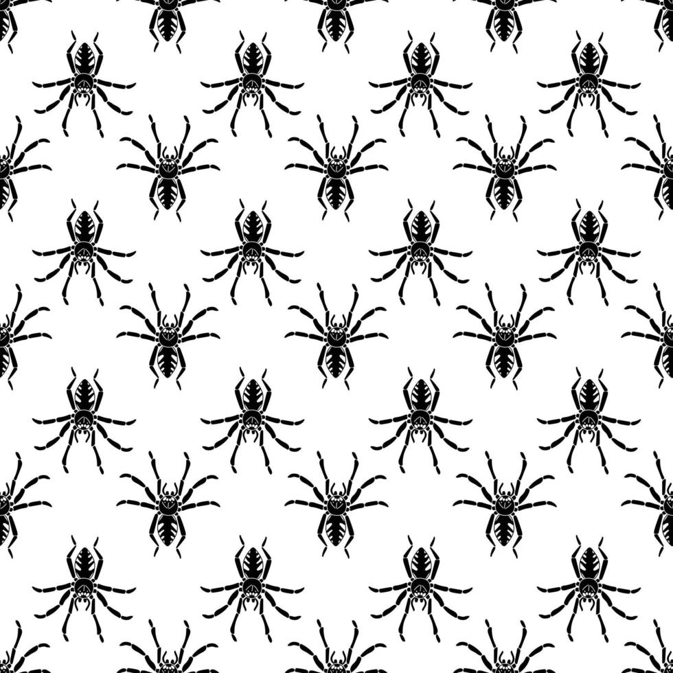 Spider pattern seamless vector