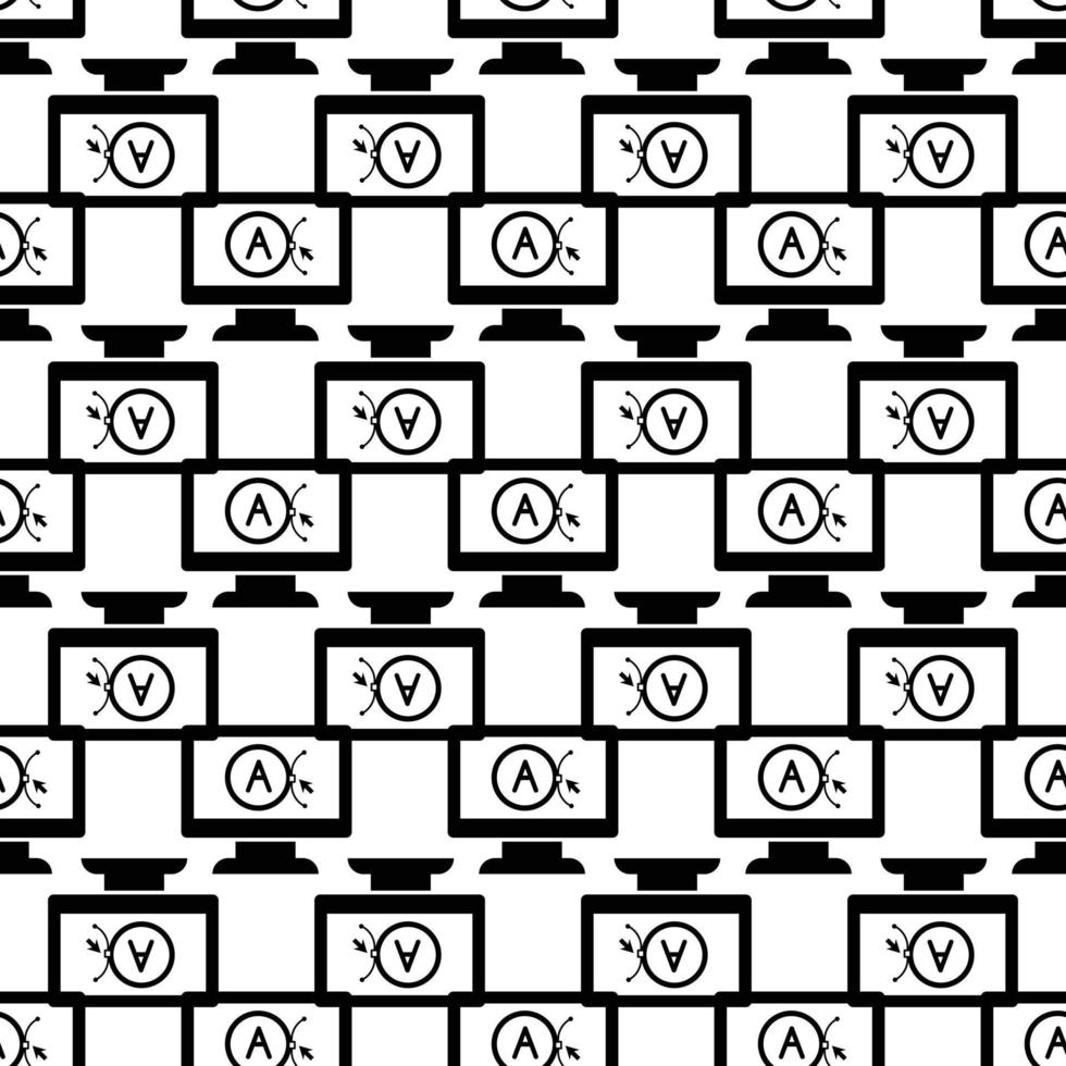 Brand vector computer design pattern seamless vector 15881907 Vector ...