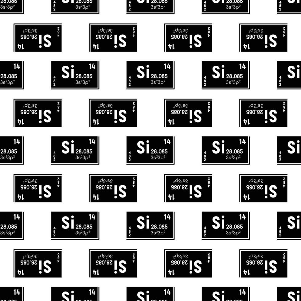 Silpattern seamless vector