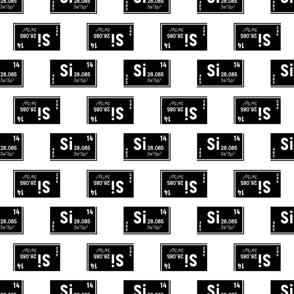 Silpattern seamless vector