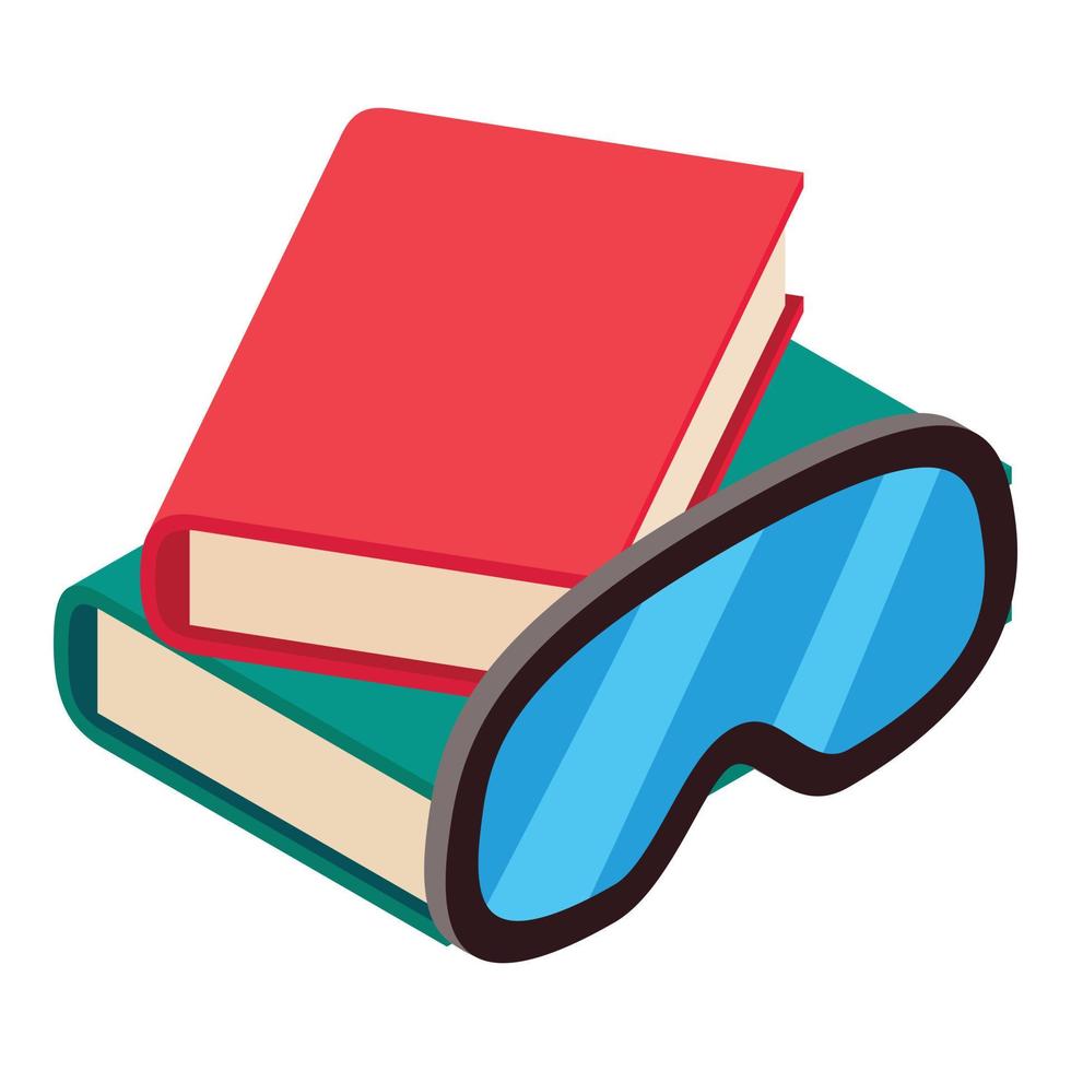 Leisure accessory icon, isometric style vector