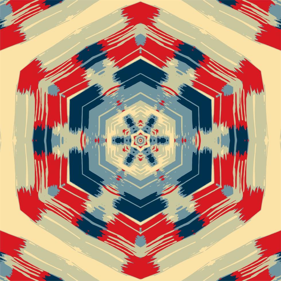 Abstract kaleidoscope background. Beautiful kaleidoscope seamless pattern. Multicolor mosaic texture. Seamless kaleidoscope texture. Unique kaleidoscope design vector