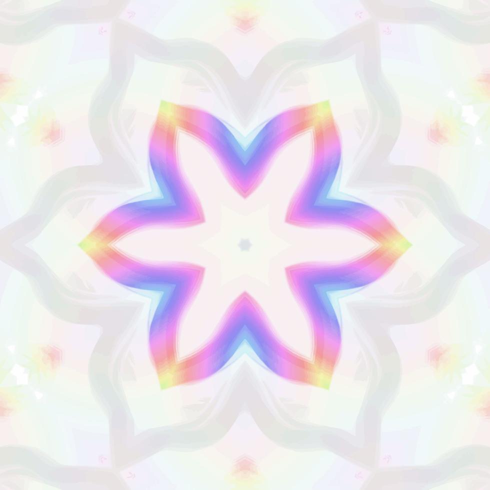 Abstract kaleidoscope background. Beautiful kaleidoscope seamless pattern. Multicolor mosaic texture. Seamless kaleidoscope texture. Unique kaleidoscope design vector