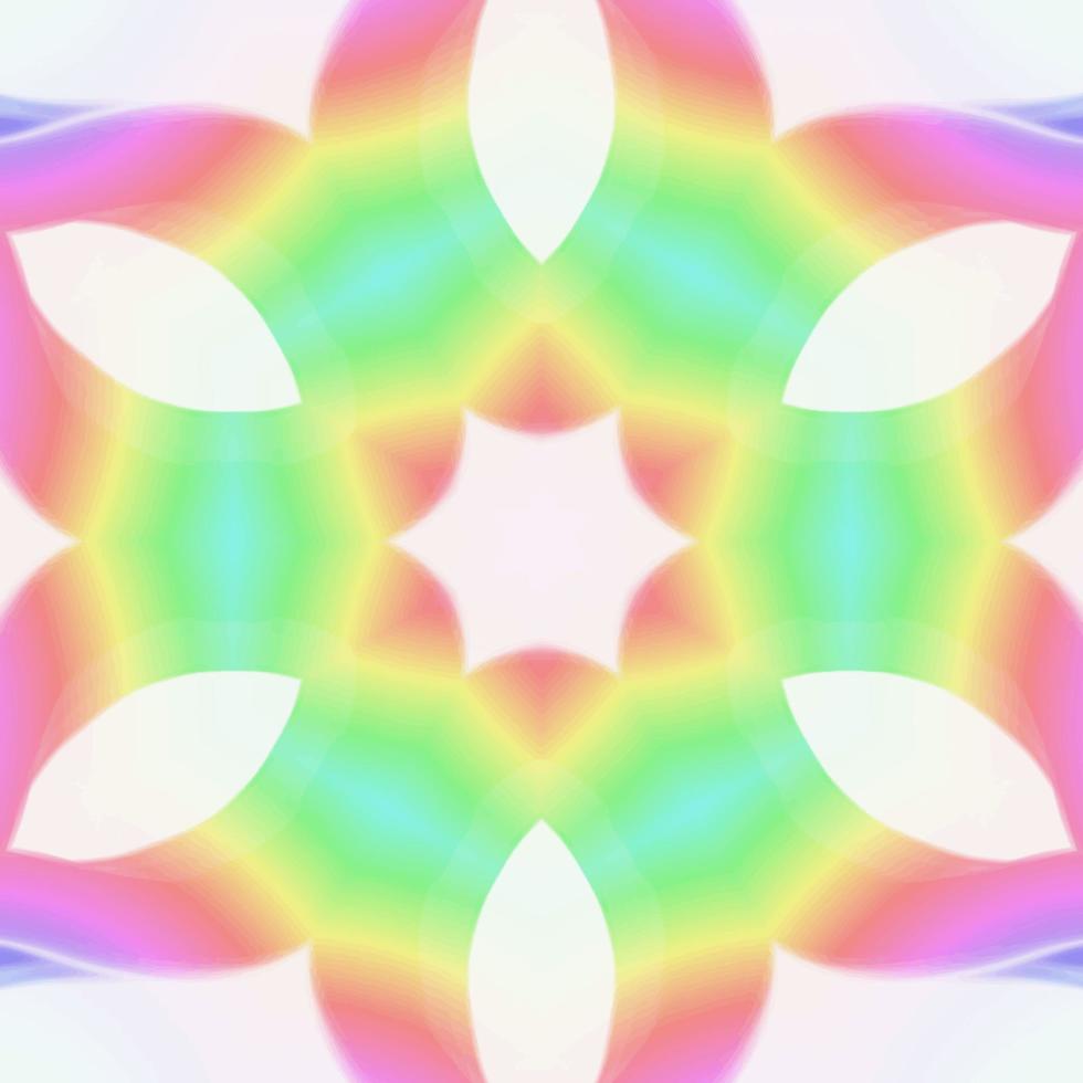 Abstract kaleidoscope background. Beautiful kaleidoscope seamless pattern. Multicolor mosaic texture. Seamless kaleidoscope texture. Unique kaleidoscope design vector