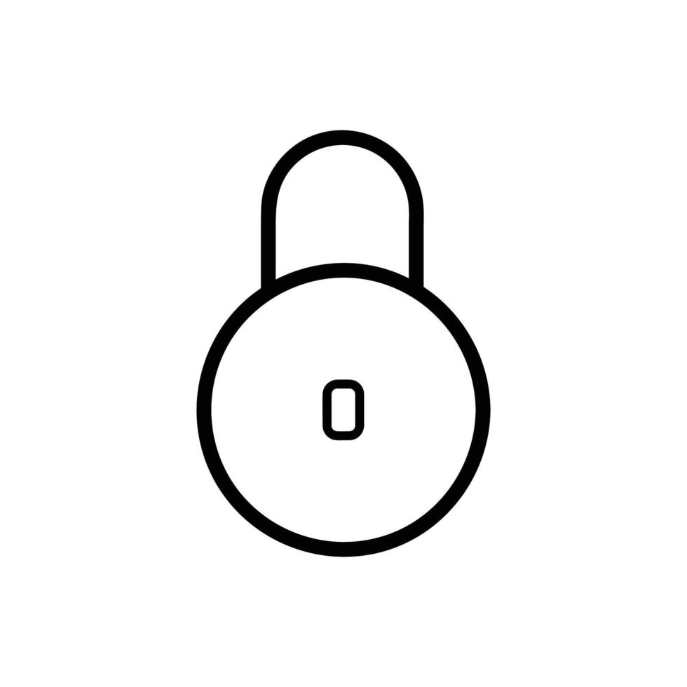 Locked Vector Icon