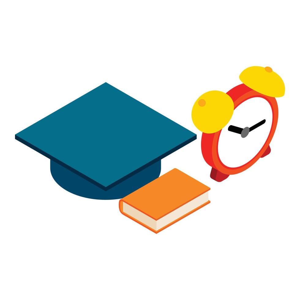 Education concept icon, isometric style vector