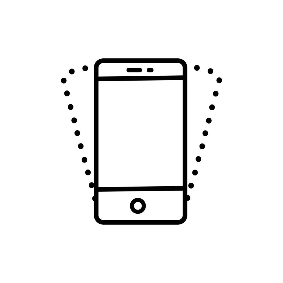 icono de vector de teléfono inteligente