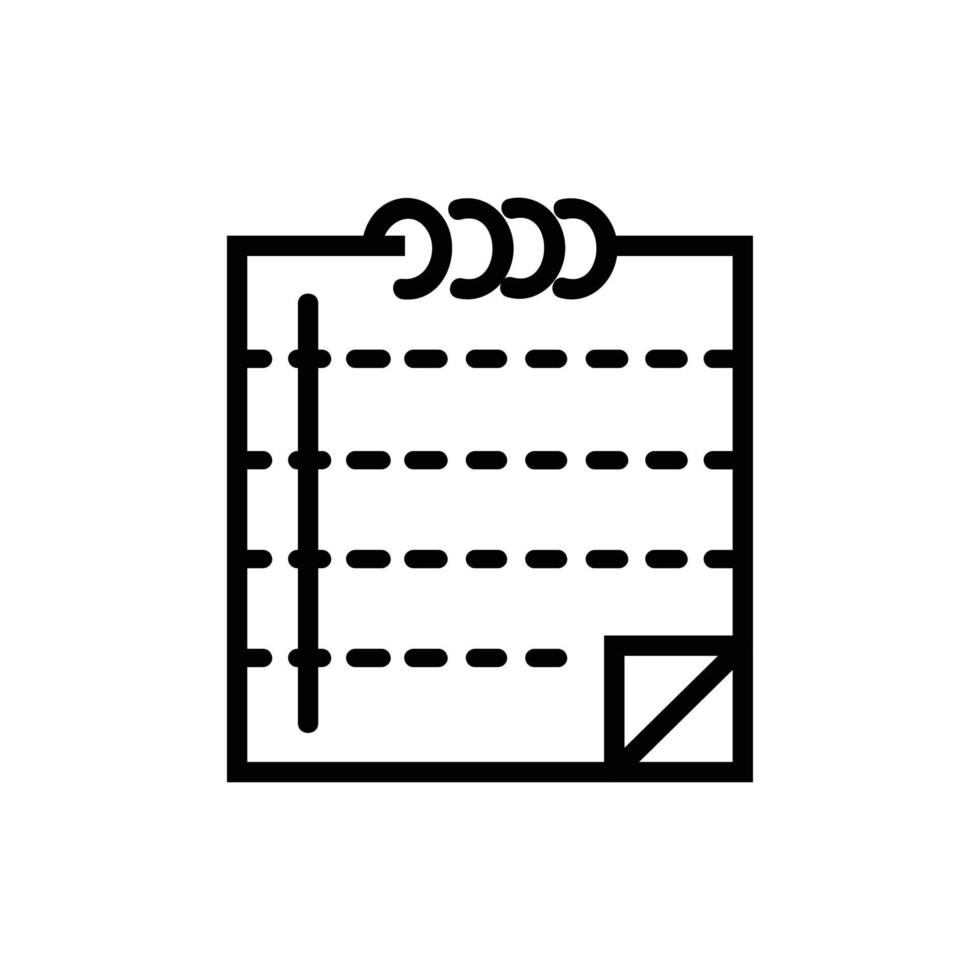 Note Vector Icon