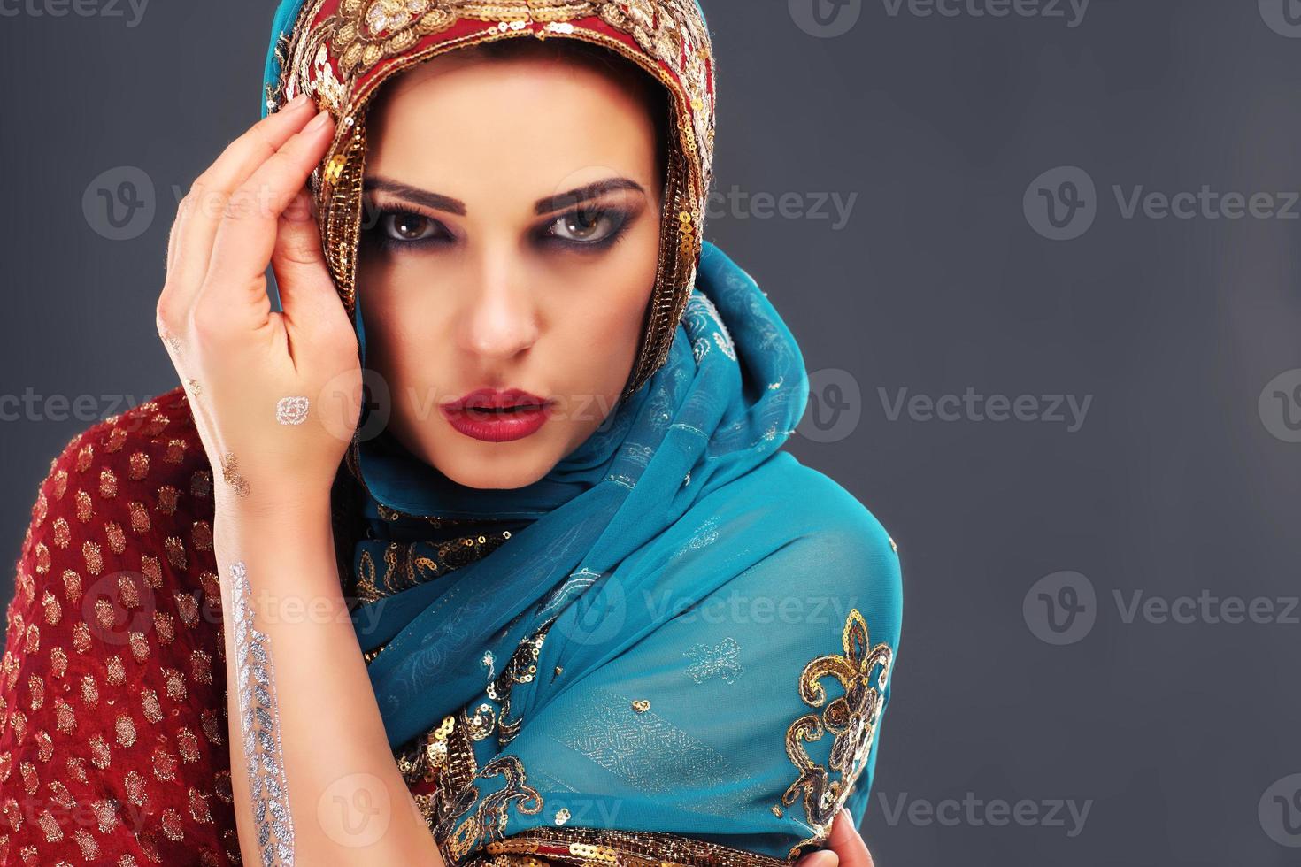 Beautiful arabic woman photo