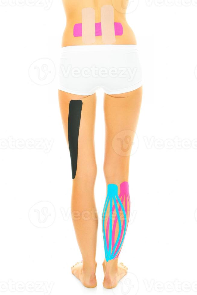 Physio tape treatment 15884621 Stock Photo at Vecteezy