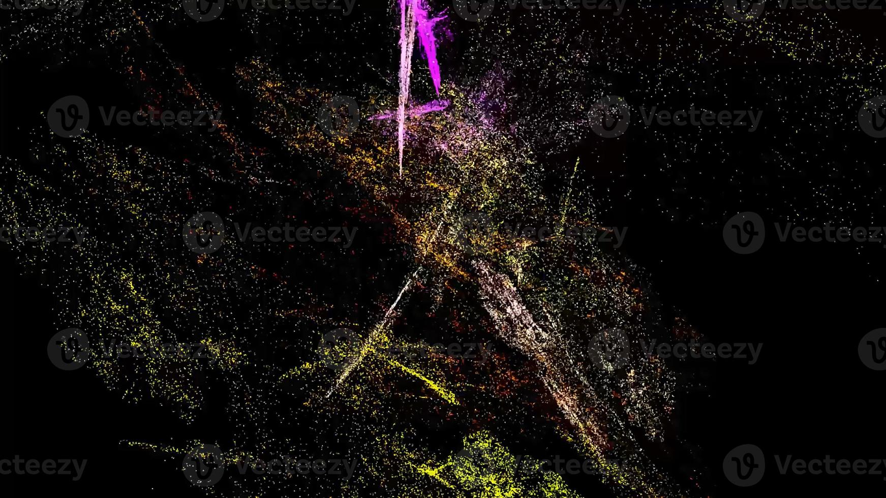 Cosmic Nebula Net Vibrant Abstract Background Digital Rendering photo
