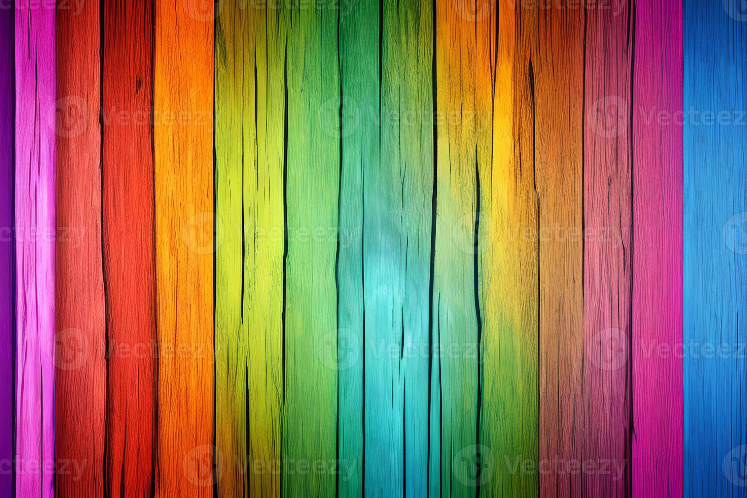 Rainbow Wood Background, colorful Wood Background, Wood Background