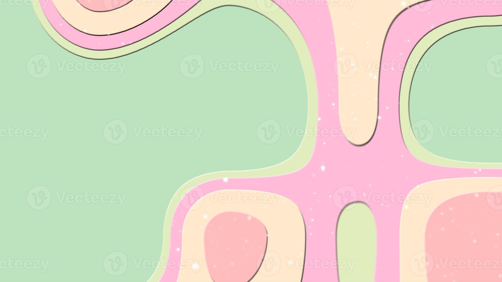 Colorful geometric rainbow acrylic and texture paper wave line background. Abstract colorful wave background. Sheets of a multi colored paper on a background. Beautiful paper cut background. photo