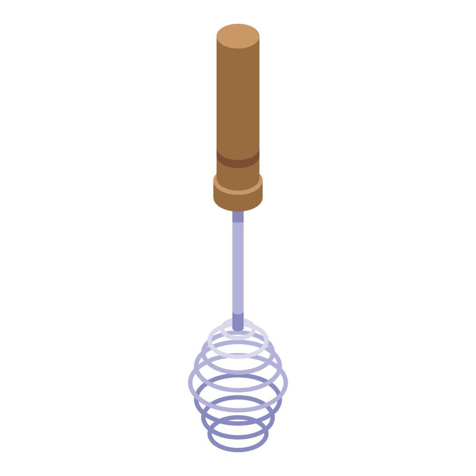 Handle mixer icon, isometric style vector