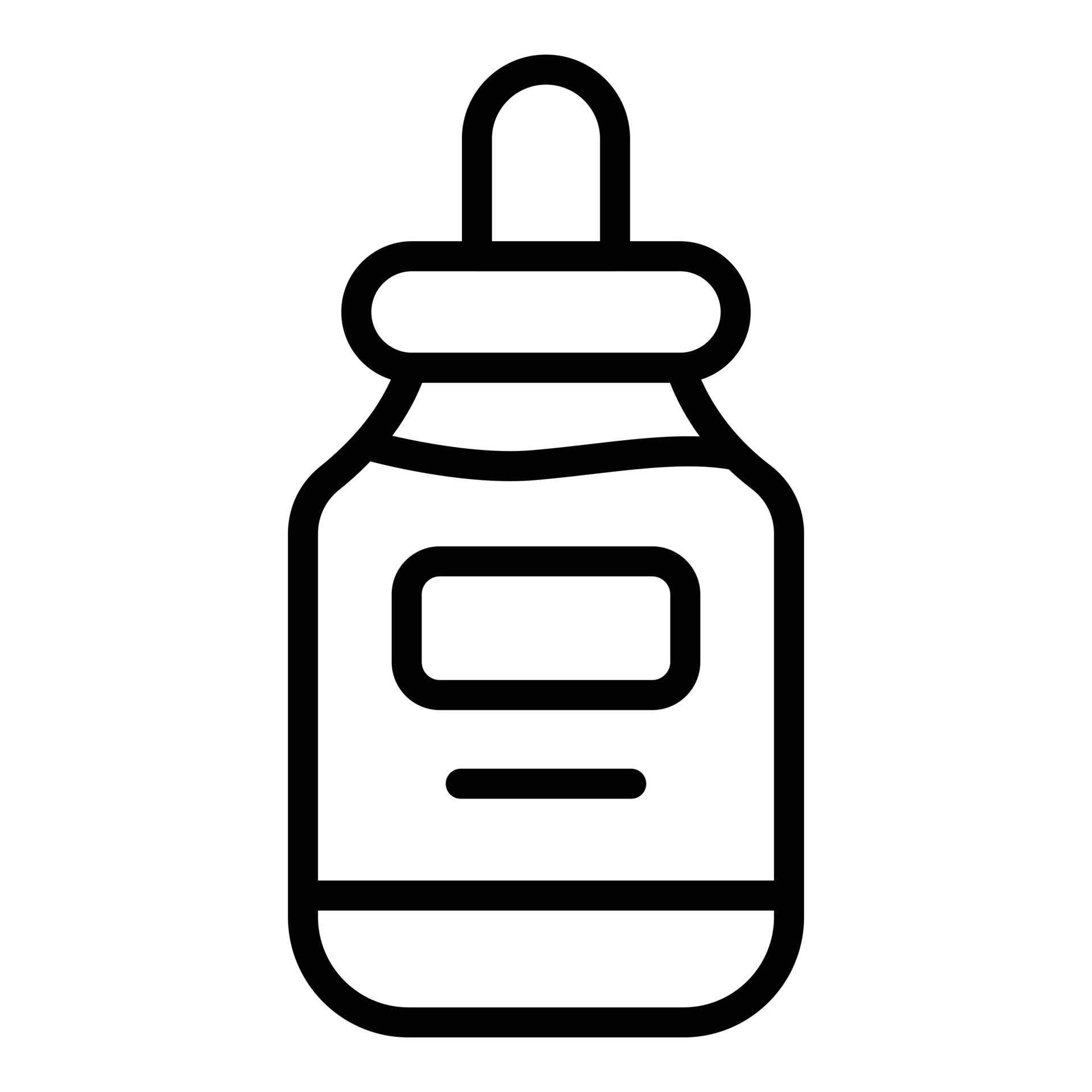 Korean cosmetics oil dropper icon, outline style 15891140 Vector Art at
