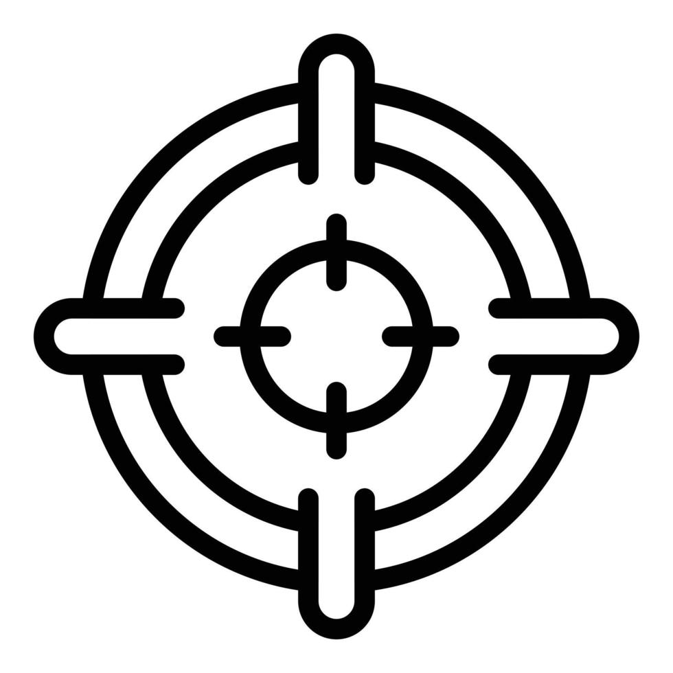 Laser meter focus icon, outline style 15891606 Vector Art at Vecteezy