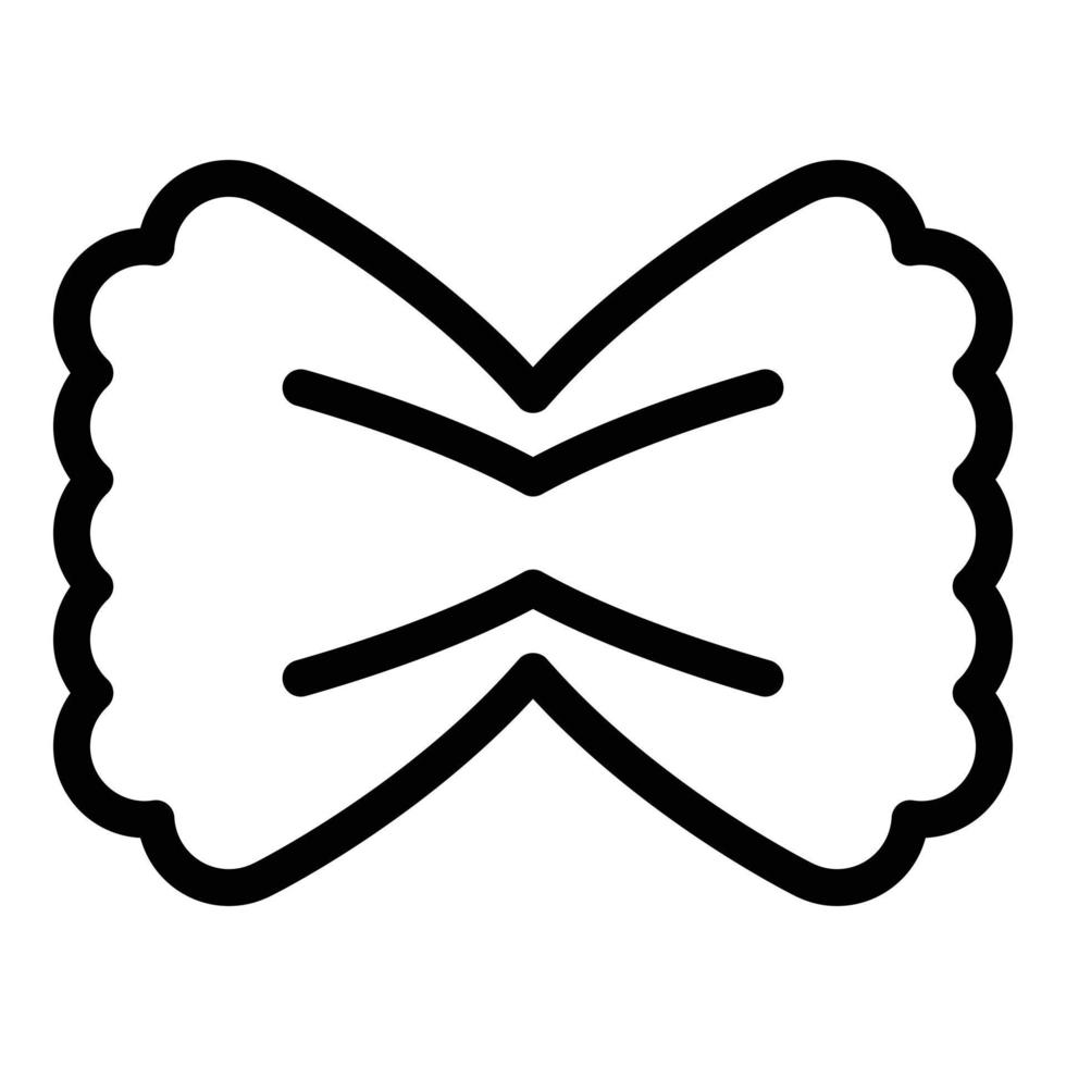 Ravioli delicious icon, outline style vector