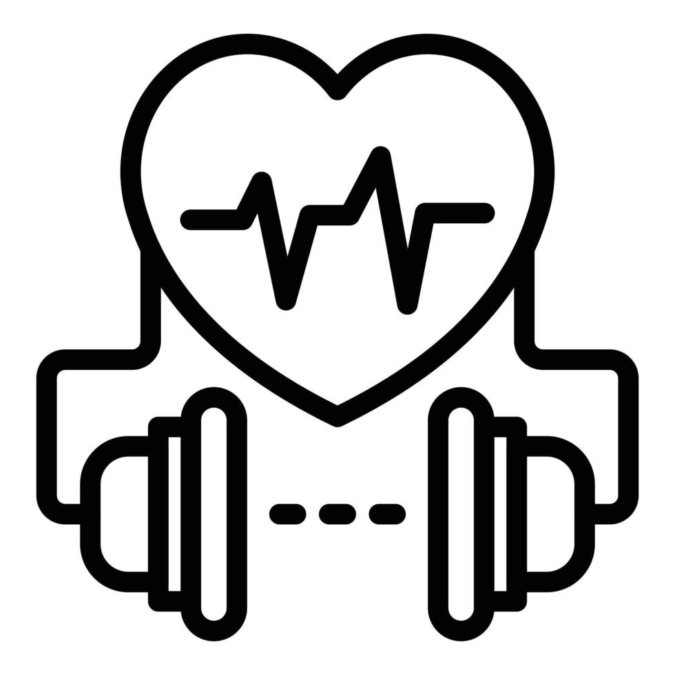 Current defibrillator icon, outline style vector