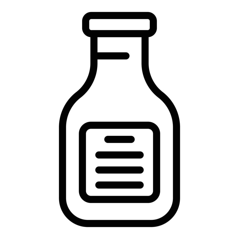 Wasabi sauce icon, outline style vector