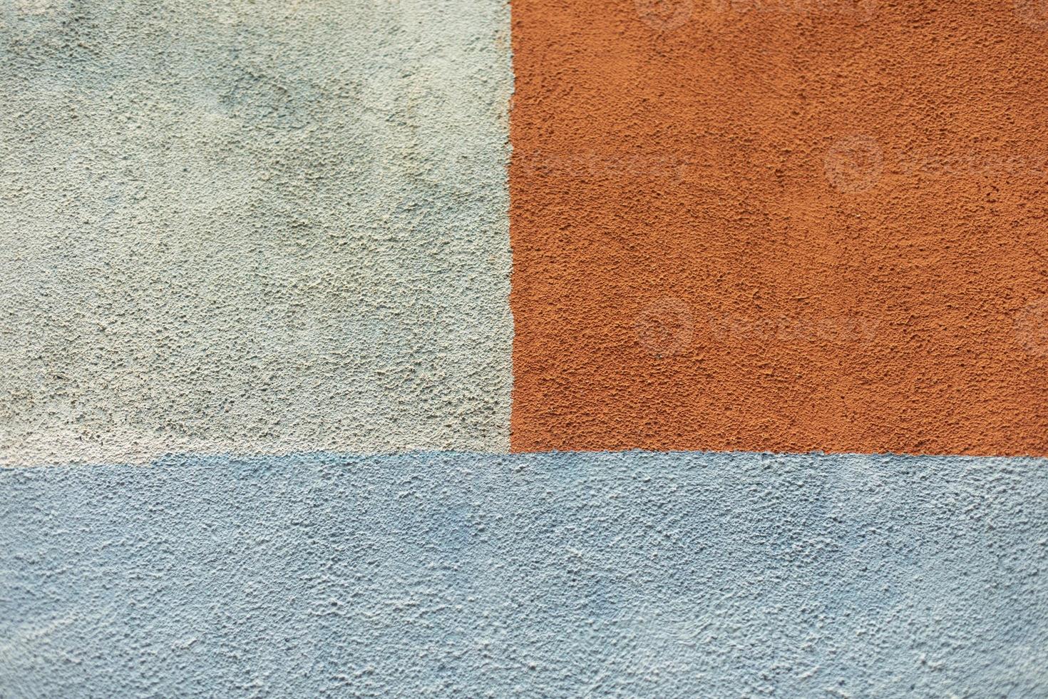 Texture combination of colors. Paint on wall. Rough surface. photo