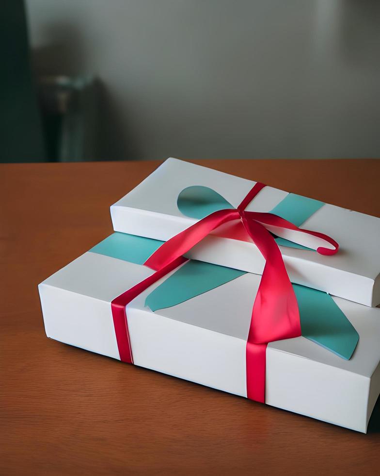 Colorful Surprise Gift Boxes for Christmas photo