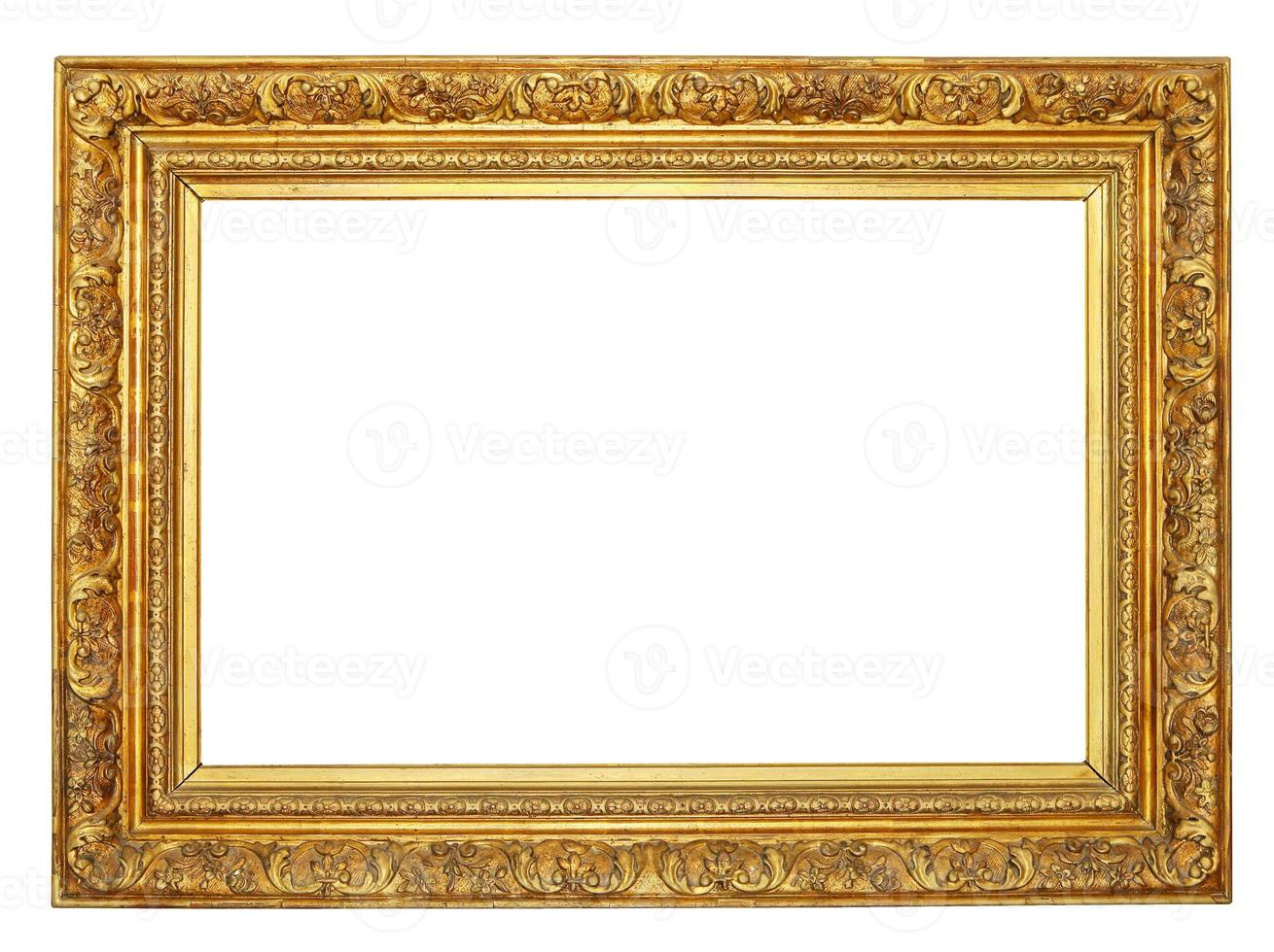 old gold frame photo