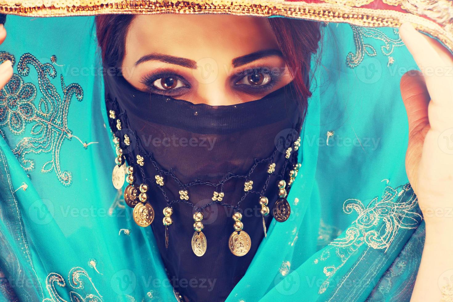 Beautiful arabic woman photo