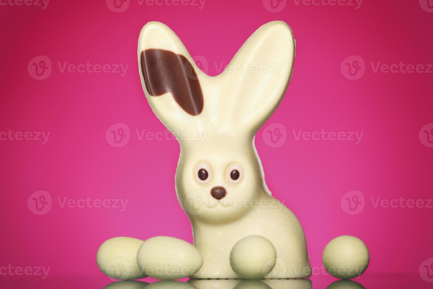 Chocolate Easter bunny 15895025 Stock Photo at Vecteezy