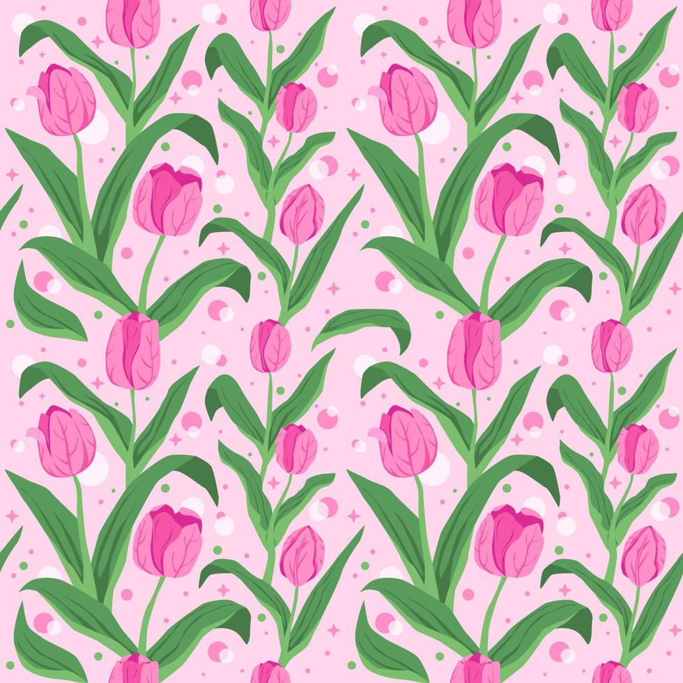 Flowers Seamless Pattern vector