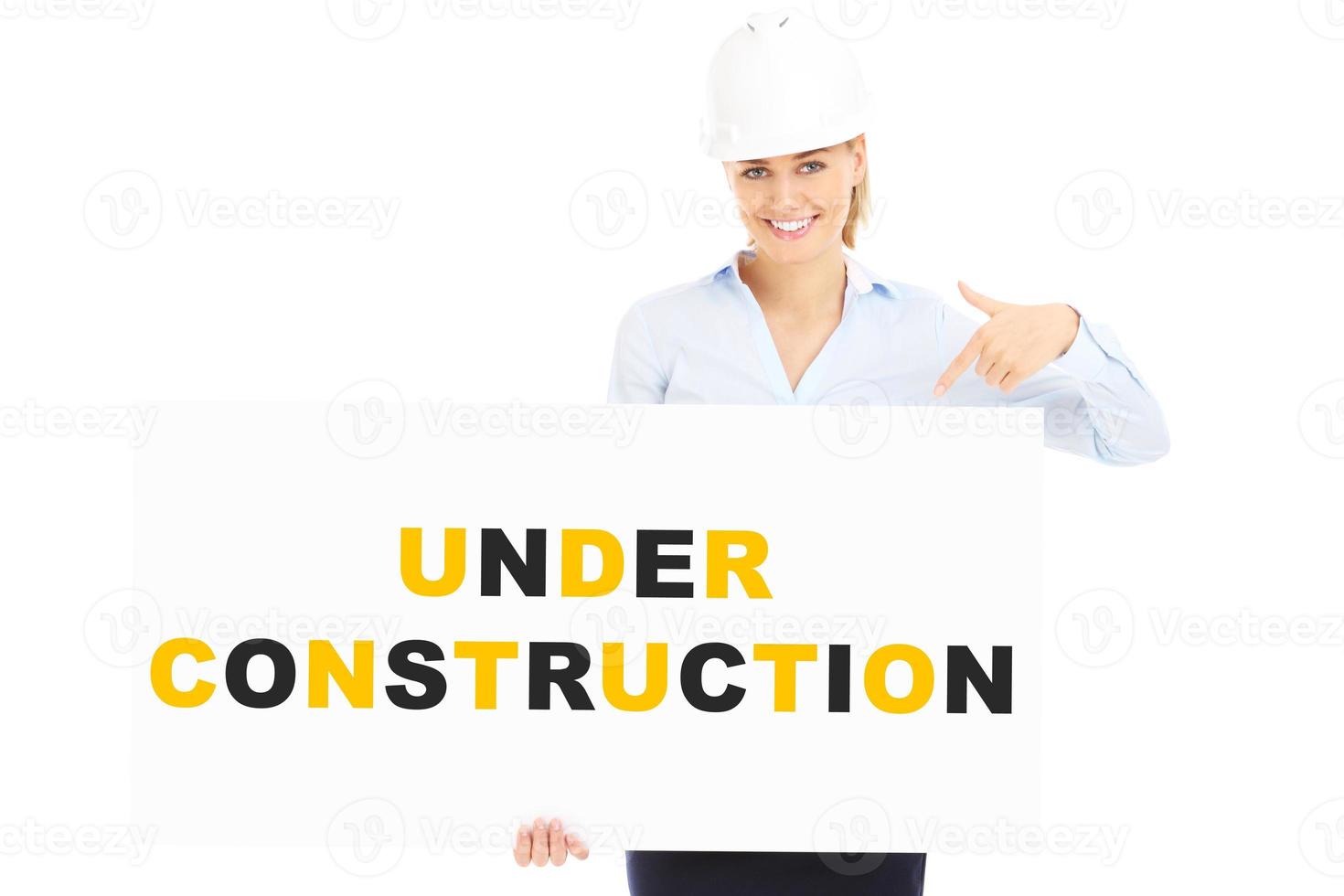 Under construction banner photo