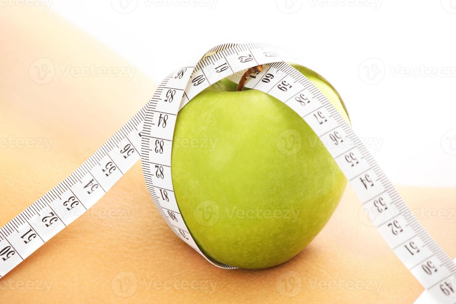 Apple diet concept photo