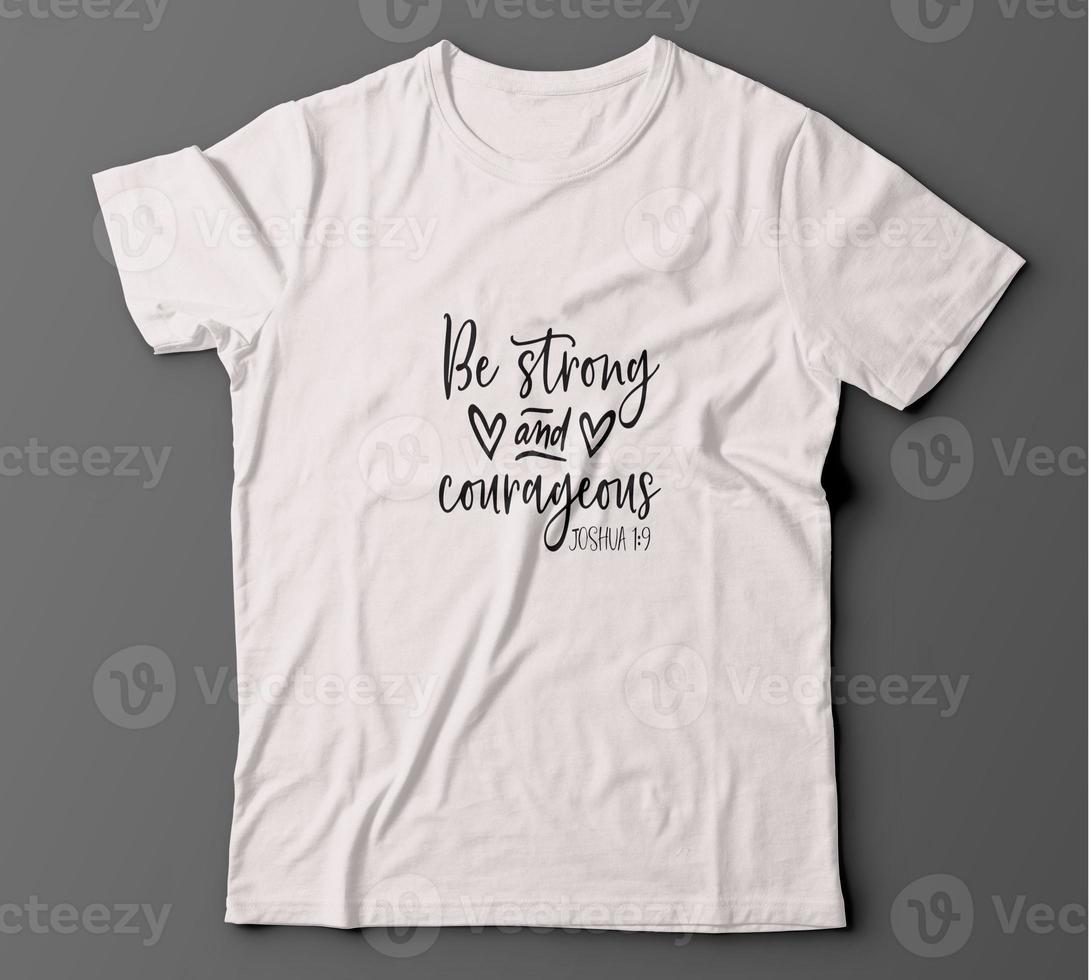 Typography T-shirt Design Template photo